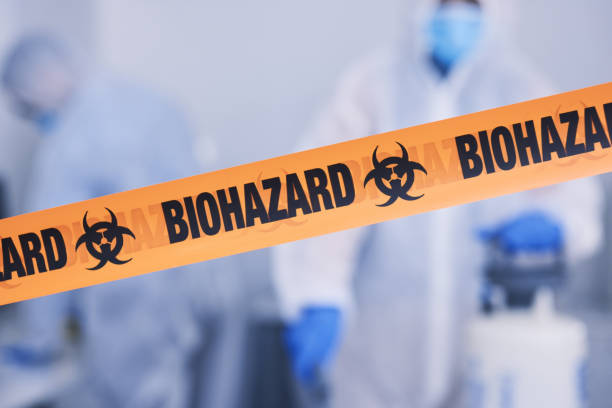 Professional Infectious Disease Decontamination technician working in Sugar Valley, GA
